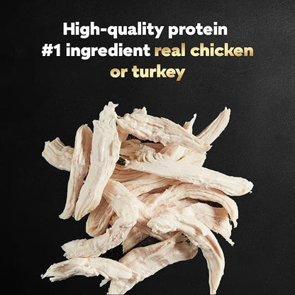 Cesar Filets in Gravy Adult Wet Dog Food Variety Pack, Poultry Lovers with Rotisserie Chicken Flavor and Turkey Recipe, 3.5 oz. Easy Peel Trays, Variety Pack, 12 Count (Pack of 2)