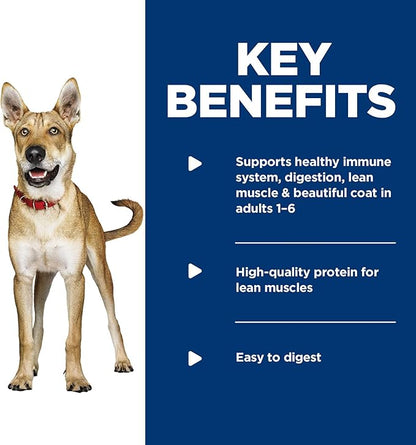 Hill's Science Diet Adult 1-6 Wet Dog Food Variety Pack, Chicken & Beef, 13 oz. Cans, 12-Pack