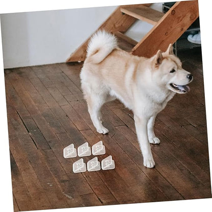 BESPORTBLE 8pcs Pet Pad Holder Pet Pee Pad Clip for Dog Training Reusable Non-Slip Base Dog Training Supplies