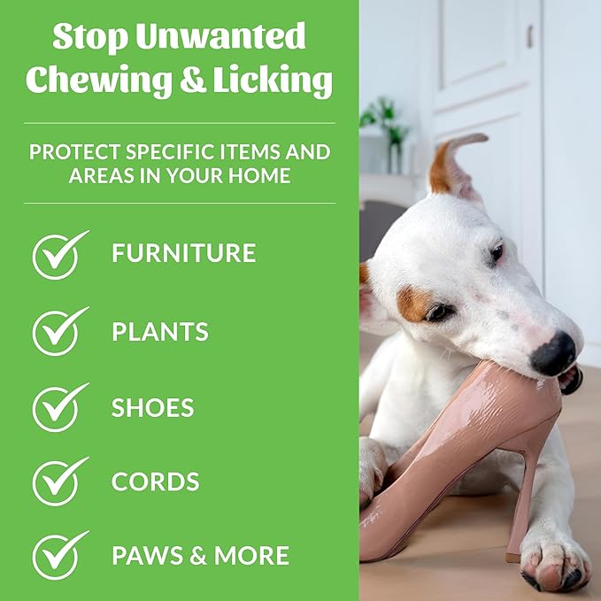 SKOUT'S HONOR Super Sour! Anti Chew Spray - Natural Ultra Bitter Formula to Help Deter that unwanted Chewing, Licking, and Biting - Safe for Pets - Safe for Indoor and Outdoor Use,16 oz