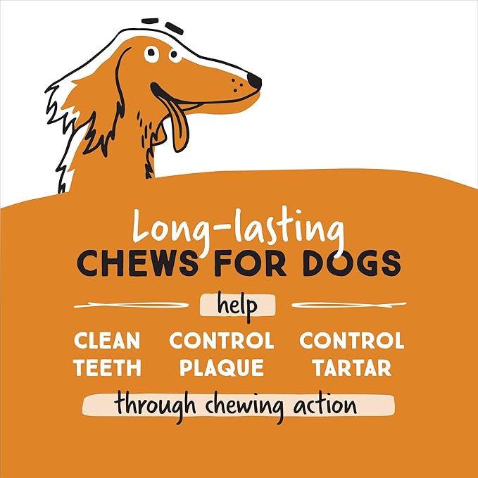 Ultra Chewy Peanut Butter Double Treat Bones: Long-Lasting Dog Treats Made in USA for Large and Small Breeds, Highly Digestible, Ideal for Aggressive Chewers (2 Value Packs)