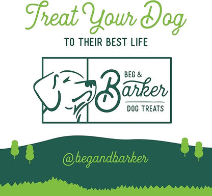 Beg & Barker Chicken Jerky for Dogs (4 Ounce, Pack of 1) - Dog Training Treats - Natural Dog Treats Made in The USA - Grain Free, Diabetic-Friendly, High Protein, Sugar-Free