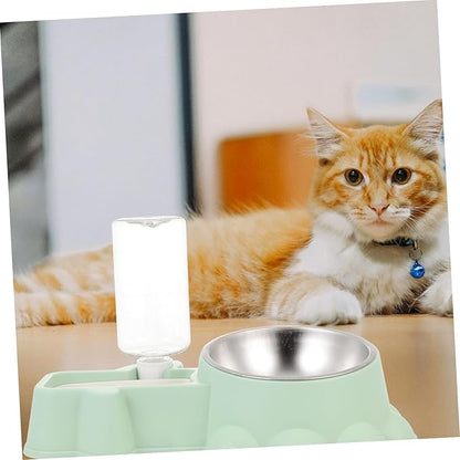 Dog Water Bowl Stainless Steel Portable Pet Feeder Food Container for Pet
