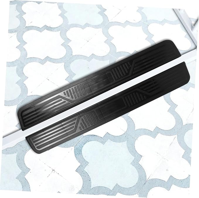 VICASKY 3Pcs Durable Dog Fence Ramp Easy Installation Door Sill Accessory for Pet Safety Skid Compatible with Indoor Use