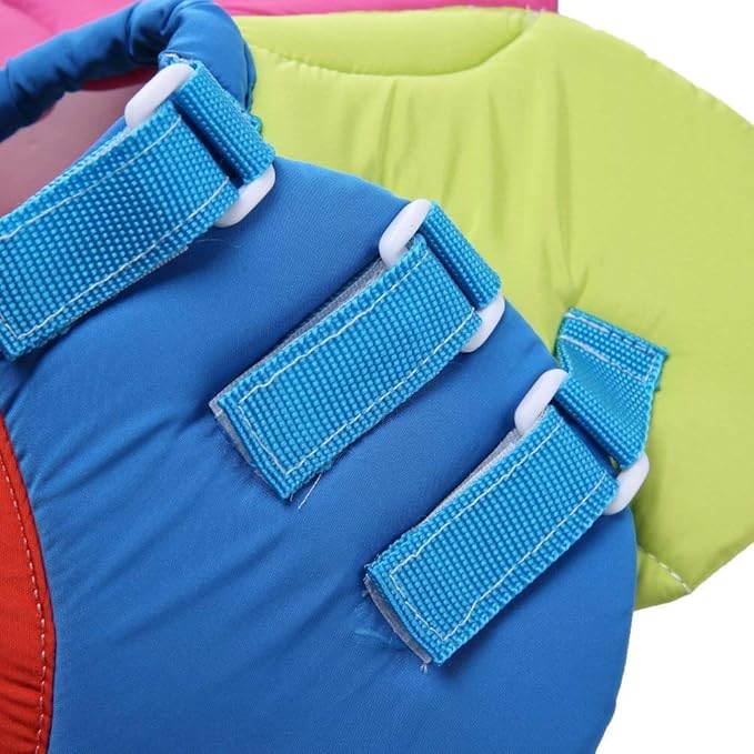 Dogs Cats Medical Grooming Pet E-Collar Recovery Remedy Protective Dog Lick Caught Soft Sponge Adjustable Postoperative Kit for Small and Medium Dog (Multicolor, S (neck's Girth 8.6" to 9.4"))