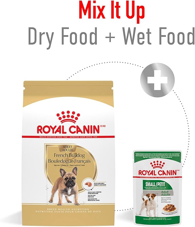 Royal Canin Breed Health Nutrition French Bulldog Adult Dry Dog Food, 30 lb Bag