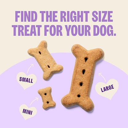 Old Mother Hubbard Wellness P-Nuttier Dog Biscuits, Natural, Training Treats, Peanut Butter Flavor, Mini Size, (20 Ounce Bag)