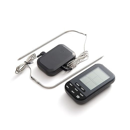 Outset Grill Thermometer, Digital Wireless BBQ Thermometer, Dual Probe
