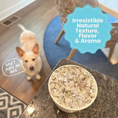 hotspot pets Freeze Dried Beef Liver Treats for Cats & Dogs - 1LB Big Bag 300+ Pcs - Made in USA, Single Ingredient, All Natural Grain-Free Beef Liver - Perfect for Training, Topper or Reward Snack