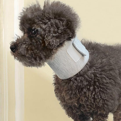 Dog Neck Support Collar, Adjustable Prevent Licking Protective with Premium Cotton and for Protect Your Cervical Area After Surgery (M)