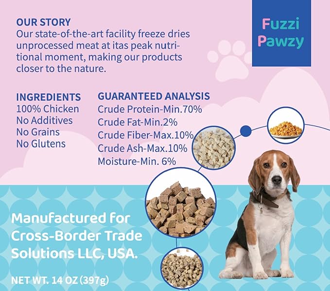Freeze Dried Beef Liver Healthy Training Treats Toppers for Pets, Single Fresh Raw Ingredient, Organic, Pure Balance, Natural, Grain Gluten Filler Free, Snacks, Dogs Cats (14oz)