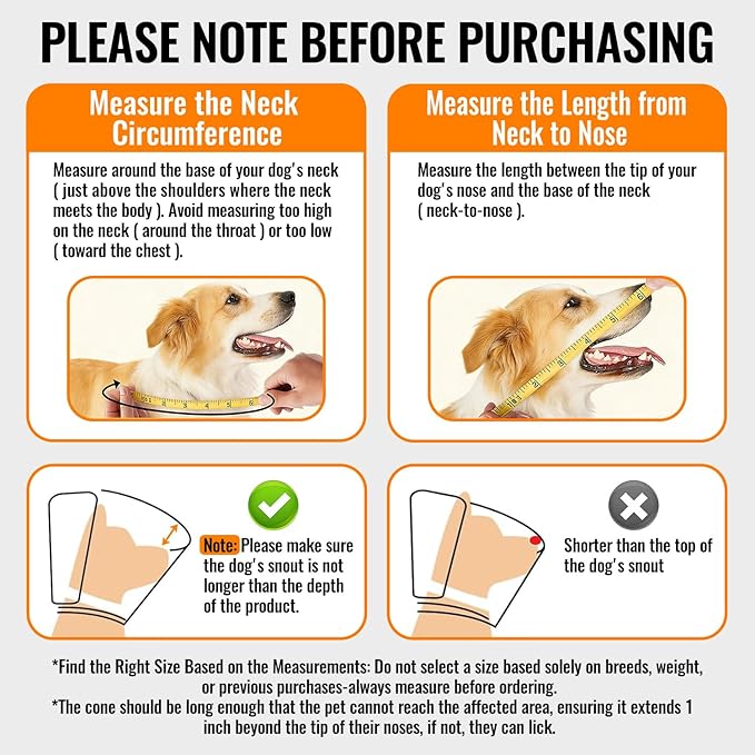 MAXFUT Dog Cone Collar,Soft Cone for Dogs to Stop Licking After Surgery,Non Inflatable Dog Donut Cone (Blue, S)