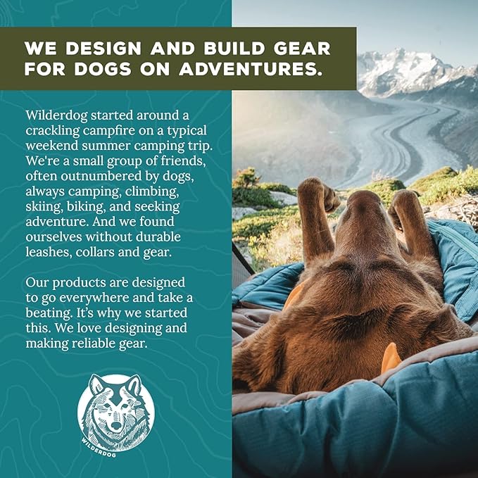 Wilderdog Lightweight Dog Harness with Reflective Straps - Medium - Black