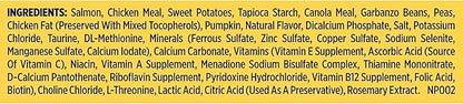Nature's Recipe Grain Free Dry Dog Food, Salmon, Sweet Potato & Pumpkin Recipe, 12 lb. Bag