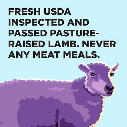 BIXBI Liberty Grain-Free Dry Dog Food, Lamb Recipe – Fresh Meat, High Protein, No Meat Meals – USA Made, 11 lbs