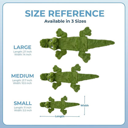 Best Pet Supplies Squeaky Dog Toys with Soft Durable Fabric for Small, Medium and Large Pets Interactive Toy for Indoor Play, Supports Active Biting and Play - 4 Figures, Small