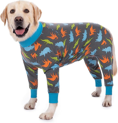 Dog Surgery Recovery Suit Onesies for Large Dogs Spayed Recovery Suit Cone Alternative After Surgery Abdominal Wounds Protector Dog Bodysuit for Medium Large Dogs Pajamas