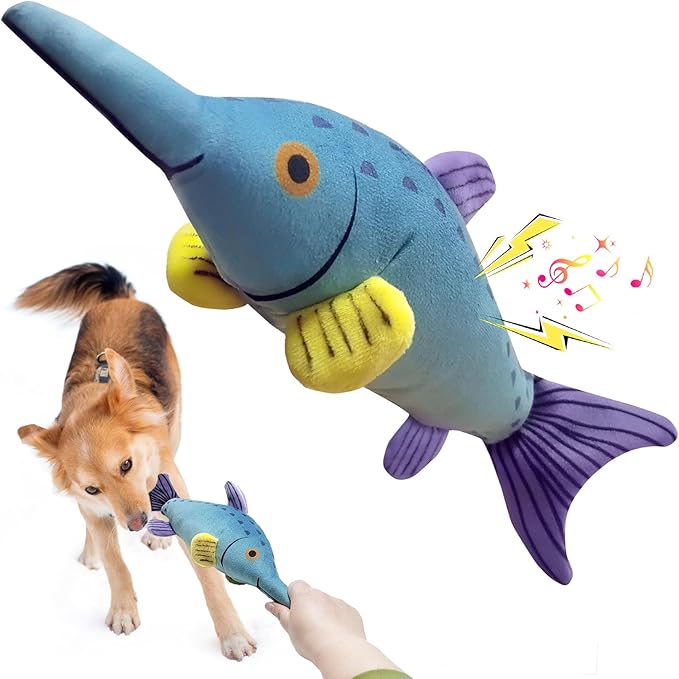Large Squeaky Dog Chew Toy, Ideal Dog Toys for Chewers, for Small and Medium Breed Puppies or Dogs