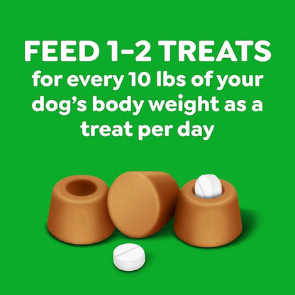 Greenies Pill Pockets for Dogs Small Size, Tablet Pill Treats for Dogs, Cheese Flavor, 3.2 oz. Pouch