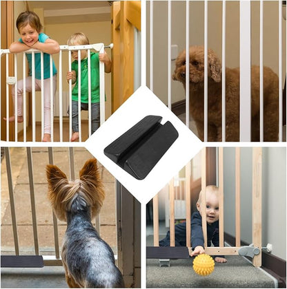 POPETPOP Gate Ramp Foot Pedal Sturdy Kick Plate Accessory for Pet and Safety Protective Barrier for Stairways Durable and Resistant Design for Indoor Use