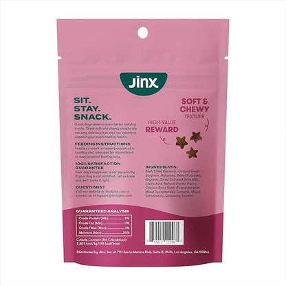 Jinx Beef Dog Training Treats - Healthy All-Natural Mini Bite-Sized Dog Treats for Training with Grass-Fed Beef - Pet Products for All Dogs (Puppies, Adults & Seniors) - 4oz
