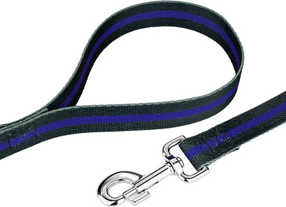 Country Brook Petz - Thin Blue Line Martingale Dog Collar and Leash - Camouflage Collection Featuring Rugged Designs (1 Inch, Extra Lage)