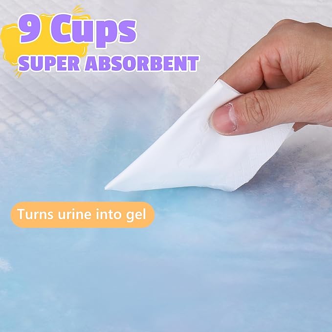 Lavender Scented Super Absorbent & Leak-Proof Puppy Pads, 30"x36" Odor Control Pet Training Dog Pee Pads, Thicken Quick Dry Pee Pads, Potty Training Pads for Dogs Cats