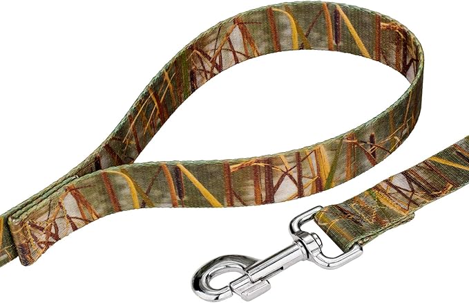 Country Brook Petz - Waterfowl Camo Martingale Dog Collar and Leash - Camouflage Collection Featuring Rugged Designs (1 Inch, Medium)
