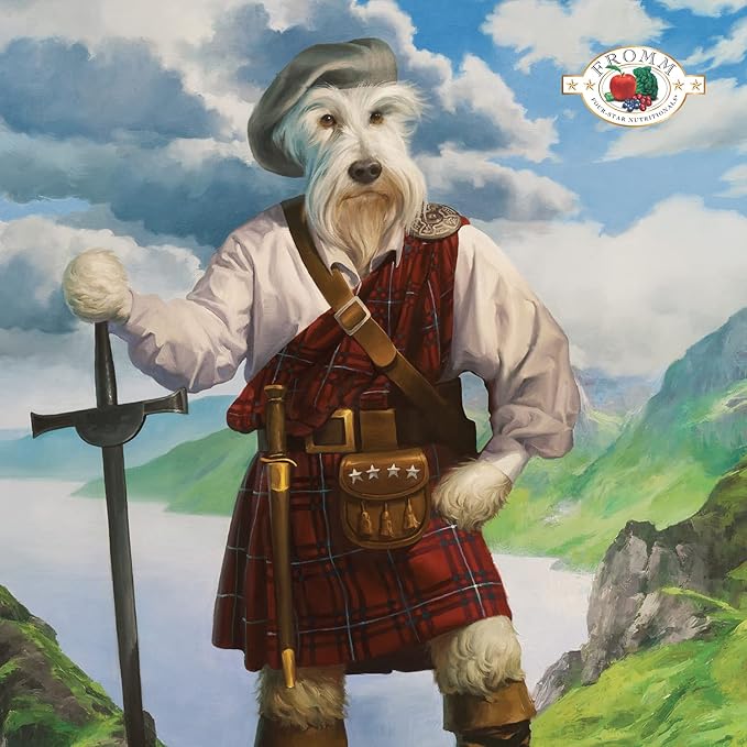 Fromm Four-Star Nutritionals Highlander Beef, Oats, & Barley Dog Food - Premium Dry Dog Food - Beef Recipe - 4 lb