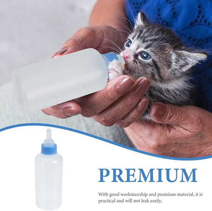 TOYANDONA 3Pcs Cat Nursing Bottles for Kittens Dog Milk Feeding Bottles Leak Design Easy to Use for Pet Feeding for Newborns and Puppies