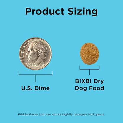 BIXBI Liberty Grain-Free Dry Dog Food, Chicken Recipe – Fresh Meat, High Protein, No Meat Meals – USA Made, 4 lbs