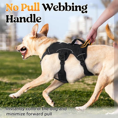 rabbitgoo Escape Proof Dog Harness with Large Handle