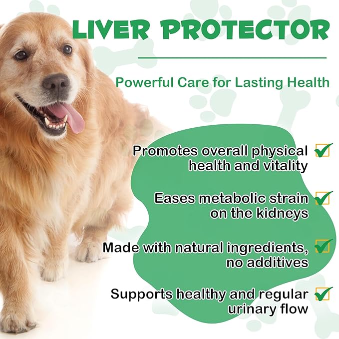 Kidney Support for Dogs, Dog Kidney Treatment Support Urinate Regularly, Strengthen Kidney Function,Increase Immunity, Herbal Supplement Supports Healthy Kidney Function- 60ml/2fl.oz