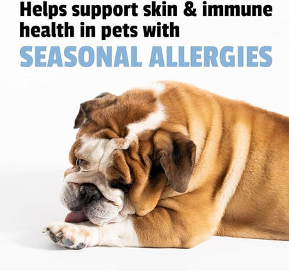 Pet Naturals Allergy Plus Calming Soft Chews for Dogs, Support for Seasonal Allergies, Paw Licking, Itchy Skin, Everyday Stress, Skin Health & Immune Health, 60 Count
