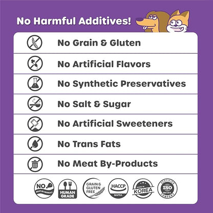 Choolip Squeeze Vita Stick Lickable Cat and Dog Treats, 7-Count Joint Support, Chicken and Salmon with MSM, Green-Lipped Mussel and Vitamin E, Vet-Formulated