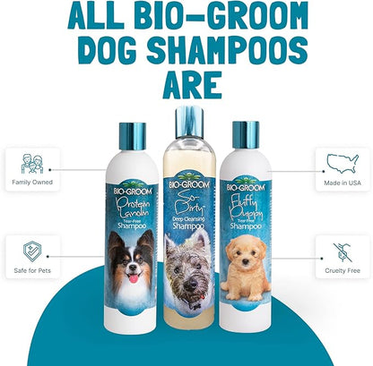 Bio-Groom So-Dirty Dog Shampoo - Quick Rinse Pet Shampoo, Dog Bathing Supplies, Puppy Wash, Grooming Supplies, Cruelty-Free, Made in USA - 12 fl oz 1-Pack