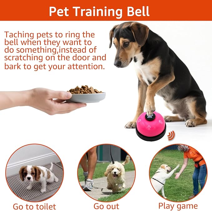 4Pack-Treat Pouch, Clicker for Training, Retractable Target Stick, Whistle for Lure Course, Agility Equipment Tools for Trainer, Cat Toilet Trainer Kit, Accessory for Pet Puppy Kitten Behavior Aids
