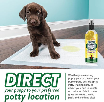 Bodhi Dog Potty Training Spray - Indoor Outdoor Potty Training Aid for Dogs & Puppies - Puppy Potty Training for Potty Pads - Made in USA (8oz)