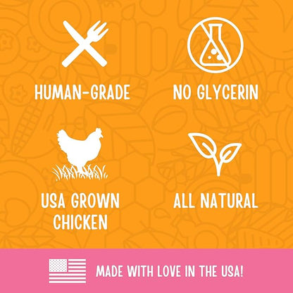 Full Moon Chicken Jerky Healthy All Natural Dog Treats Human Grade For Hip And Joint 12 oz