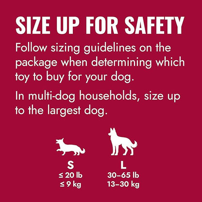KONG Flyer - Durable Dog Toy for Outdoor Playtime - Natural Rubber Flying Disc, Dog Toy for Fetch - Safer Disc for Healthy Activity - for Medium/Large Dogs
