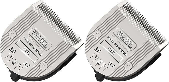 Wahl Professional Animal 5-in-1 Adjustable Blade Arco, Bravura, Chromado, Creativa, Figura, and Motion Pet, Dog, and Horse Clippers - Fine (2179-301) (Pack of 2)