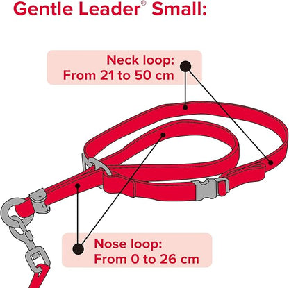 Beaphar | Gentle Leader | Head Collar for Small Dogs | Stops Pulling On The Lead | Training Aid with Immediate Effect | Endorsed by Behaviourists | Black x 1