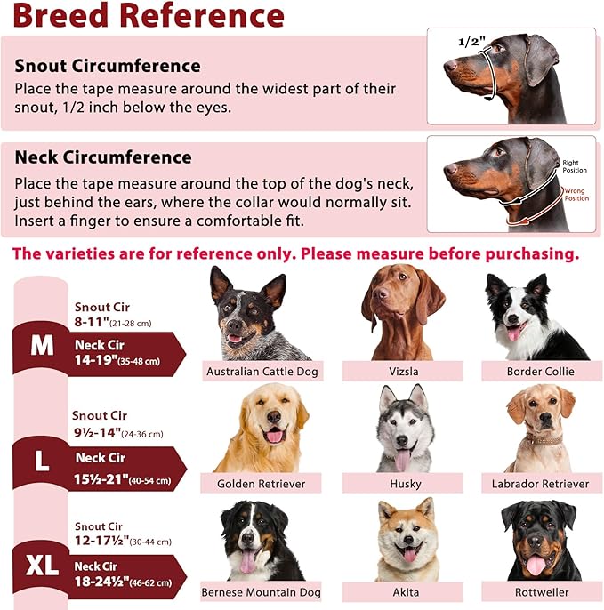BARKLESS Soft Dog Head Collar, Patented Padded No Pull Head Halter, Training Nose Leash with Safety Link for Medium Large Dogs, Adjustable Muzzle Leash, Easy Control for Walking (XL, Red)