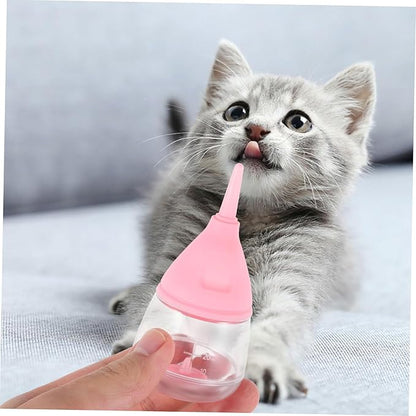 BESPORTBLE Newborn Pet Nursing Bottle Kitten Puppy Milk Feeder Break Resistance Design