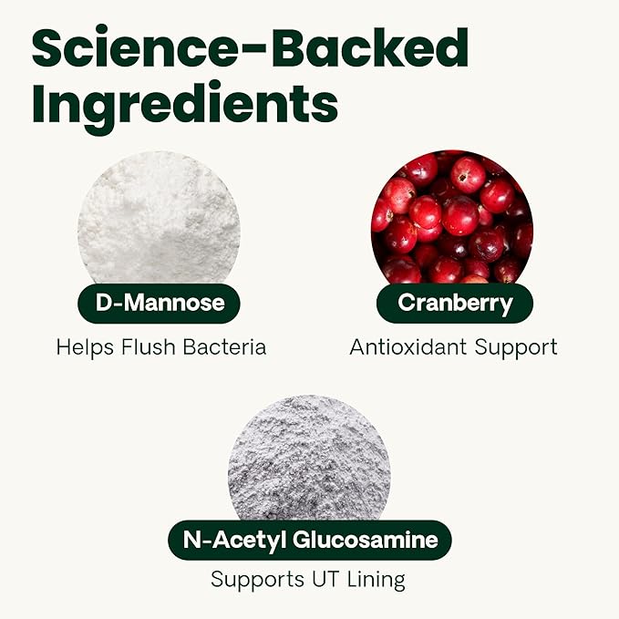 VetriScience UT Health Powder, UT Strength Cranberry D-Mannose Bladder and Urinary Tract Supplement for Cats, Bromelain and Probiotics, Healthy Mineral Balance, Chicken & Cheese, 60 Scoops