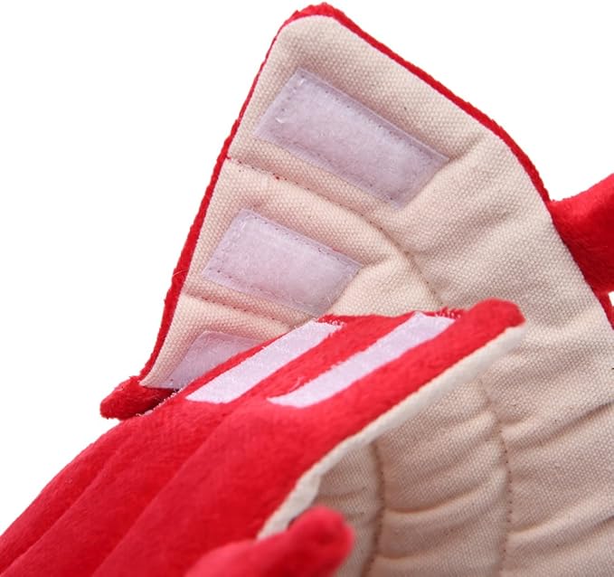 Pet Recovery Collar,Dog Protective E-Collar Soft Dog Cone Breathable Secure Lovely Collar for Puppy Small Medium Dogs (S-Neck: 30-33cm, Crab)