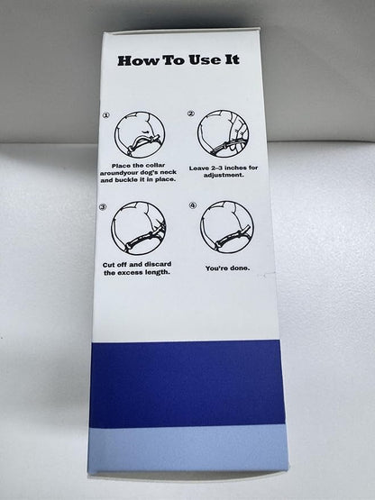 KOOSA Flea and Tick Collar for Dogs, 3 Packs Flea Collar for Dogs with Natural Essential Oils, Waterproof & Adjustable Flea and Tick Prevention Collar for Small Medium Large Dogs & Puppies, Grey