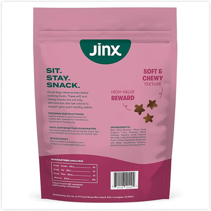 Jinx Beef Dog Training Treats - Healthy All-Natural Mini Bite-Sized Dog Treats for Training with Grass-Fed Beef - Pet Products for All Dogs (Puppies, Adults & Seniors) - 16oz