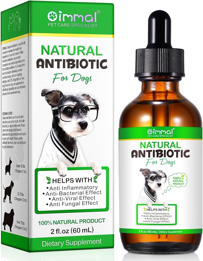 Dog Antibiotics Antibiotics for Dogs Dog Eye Infection Treatment Dog Cough Treatment Dog Cough Treatment 2.02fl.oz (60ml)