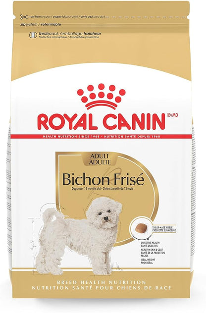 Royal Canin Breed Health Nutrition Bichon Frise Adult Dry Dog Food, 10 lb Bag